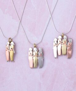 Fighting Together Breast Cancer Necklace