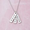 Live Love Laugh Pewter Necklace