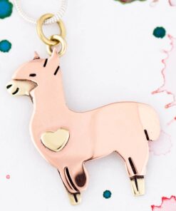 Alpaca Brass & Copper Necklace