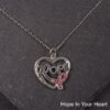Hope In Your Heart Pewter Necklace!