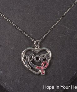 Hope In Your Heart Pewter Necklace!