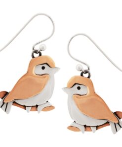 Love Bird Sterling Silver Earrings