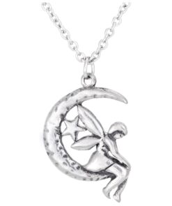 Believe in Fairies Pewter Necklace