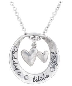 Daddy's Little Girl Pewter Necklace