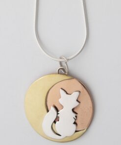 Moonlight Fox Necklace