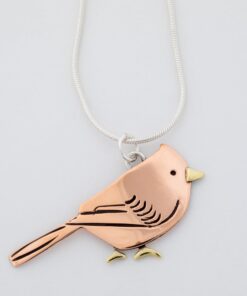 Cardinal Mixed Metal Necklace