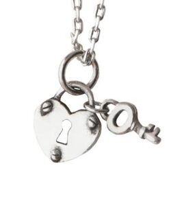 Key to My Heart Pewter Necklace