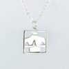Namaste Silver-Plated Necklace