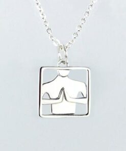 Namaste Silver-Plated Necklace