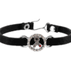 Diabetes Awareness Faux Leather Bracelet