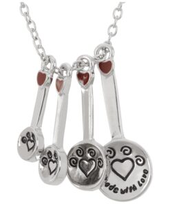 Made With Paw Love Measuring Spoon Necklace
