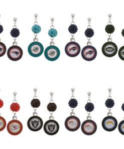 Officially Licensed NFL Stainless Steel Earrings