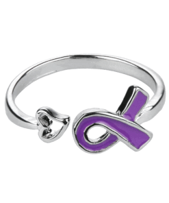 Alzheimer's Awareness Adjustable Ring