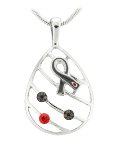 Diabetes Awareness Drop Necklace!