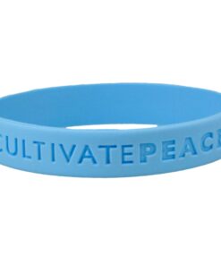 Hunger Site Cultivate Peace Silicone Bracelet