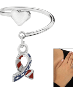 Star Spangled Adjustable Ring!