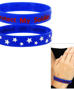 Protect My Soldier Silicone Bracelets!