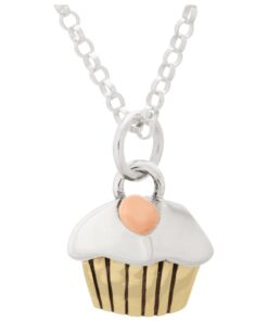Sweet Mini Cupcake Necklace