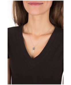 Wine Glass Sterling Necklace