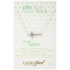 Wish You Well Cross Sterling Necklace
